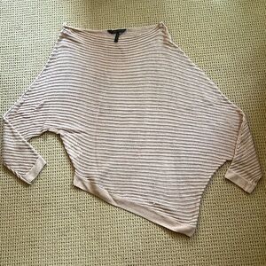 BCBGMAXAZRIA Asymmetrical Knit Sweater